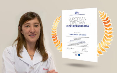 La Dra. Silvina Alés obtuvo el Diploma Europeo en Neurorradiología