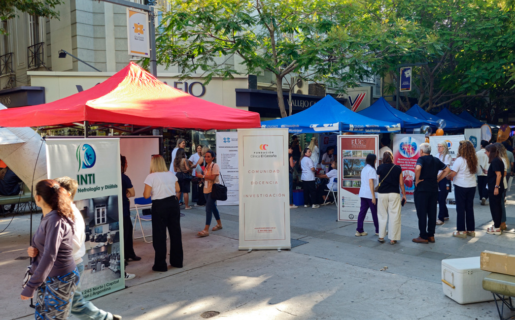 El Servicio de Nefrología y Diálisis de CIMAC participó de la jornada por el Día Mundial del Riñón